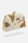 "Luxury Floral Embroidered Handbag"
